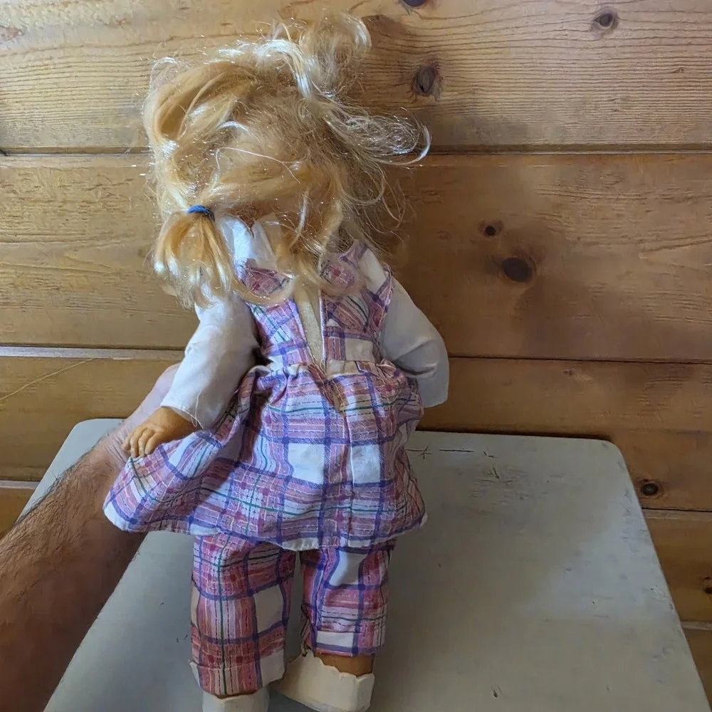 Vintage Spain 1995 Famosa Baby Doll With Original Dress-16